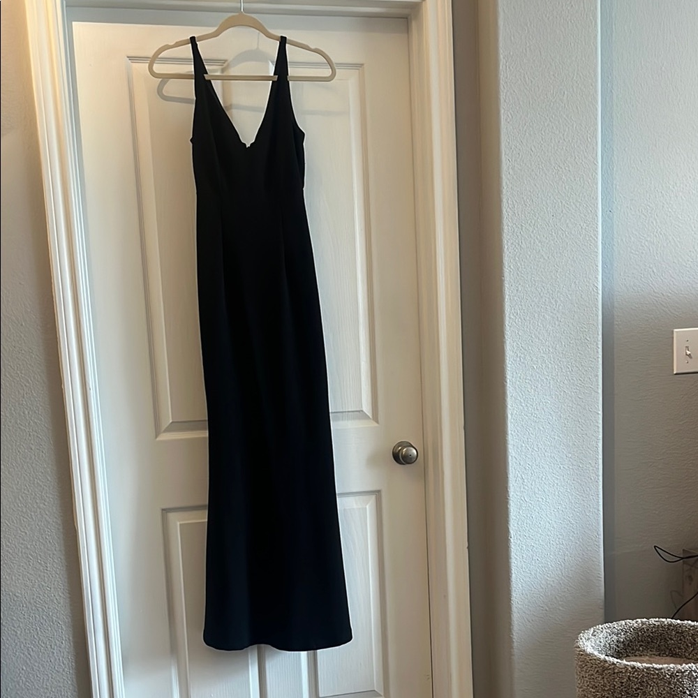 Elegant Black Maxi Dress